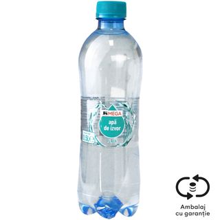 MEGA, Apa de izvor plata 0.5L (ID 43420)