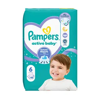 Pampers Active baby 6 - 48 pcs