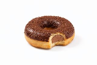 Donut cu crema de ciocolata 77g