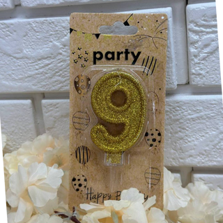 Lumânări cifre (aurii)