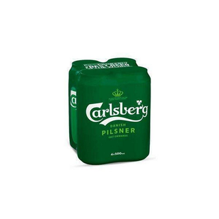 Carlsberg svijetlo pivo 4-pack 0,5 l