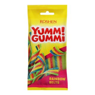 Yummi Gummi Sour Belts 70g