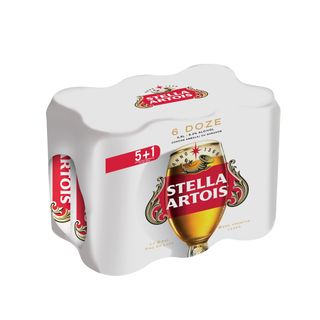 Stella Artois Blonda Doza 6X0.5L 