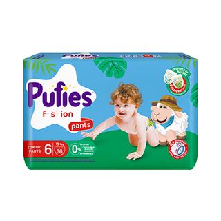 Pufies Fashion & Nature Pants XL 6, 15+Kg, 36Kom