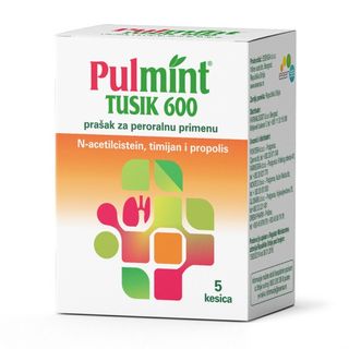 PULMINT TUSIK 600 ZA ISKAŠLJAVANJE KESICE A5 -13283