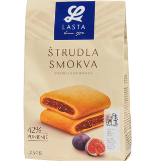 ŠTRUDLA SMOKVA 250G LASTA