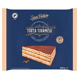 San Fabio Prajitura tiramisu 400 g