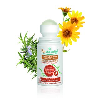 Roll-on cu 14 uleiuri esentiale Muscle Joints Pure Heat,75ml,Puressentiel