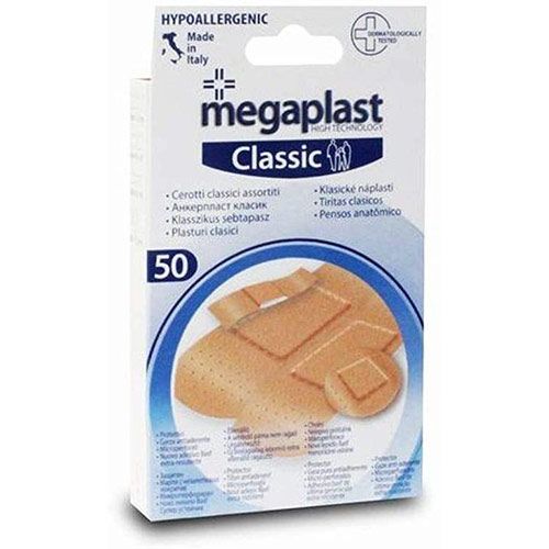 Romania product data sample: Megaplast Plasturi Forme Diferite 50Buc