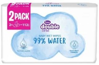 Violeta double care vlažne maramice 99% voda 2x56/1