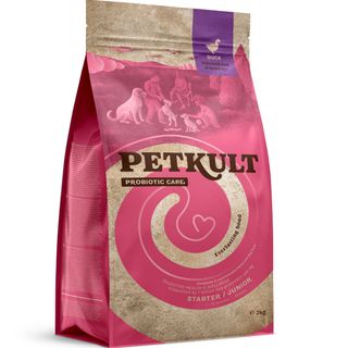 Hrana uscata pentru caini Petkult Probiotics Starter&Junior 2kg