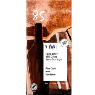 VIVANI organic čokolada crna 100 gr 85% kakao | 4044889000054