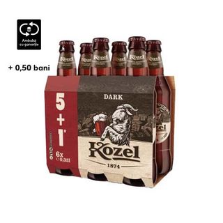 Kozel Dark 3,7% 6X0,33L St