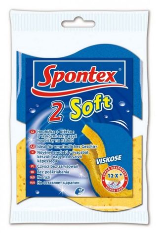 Sunđer za pranje posuđa sa pov.za ribanje Soft 2/1 Spontex 97070272