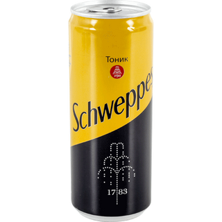 Schweppes Газирана напитка Тоник 0.33 Л / 38900333
