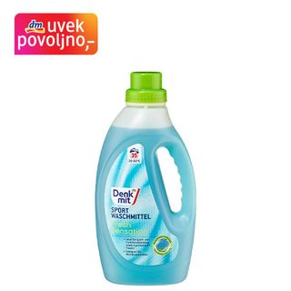 Denkmit Tečni detergent za pranje veša - Fresh Sensation, 35 pranja 2 l 1123237