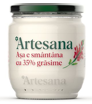 Artesana Smantana Vaca 320G