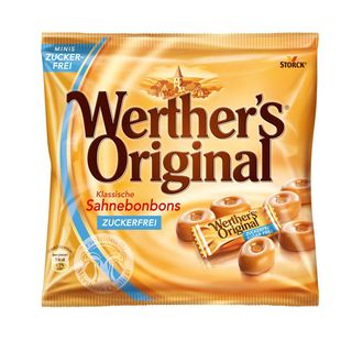 Dropsuri fara zahar Werther's cu frisca 70g