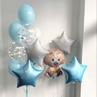 Buchet din baloane " Bebeluș "