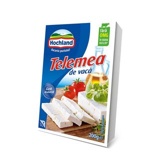 Telemea de vaca natur Hochland, 200 g