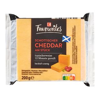 K-Favourites Чедър червен парче 12м 200 гр. / 00111882