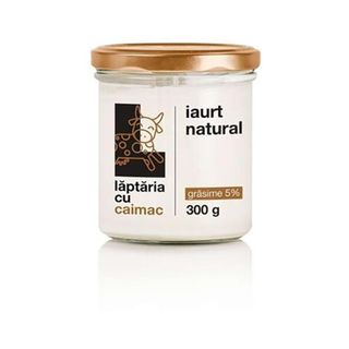 LAPTARIA CU CAIMAC IAURT NATUR 5%300G