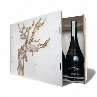 Pachet Cadou Apogeum Feteasca Neagra Cutie Lemn Personalizata 4 x 0.75L