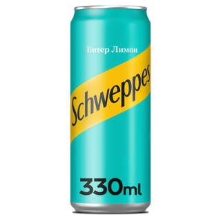 Schweppes Газирана напитка Лимон 0.33 Л / 38934891