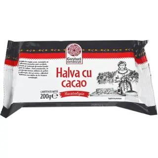 Gusturi romanesti, Halva cu cacao 200g (ID 36780)
