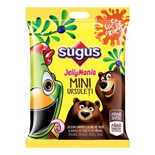 Sugus Jellymania Mini ursuleti fructe 30 g