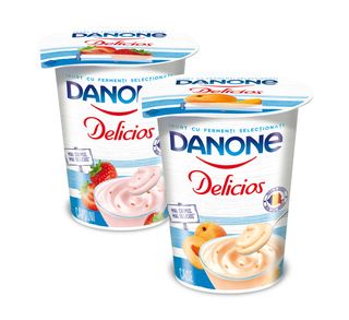 Danone Mix delicios capsuni/caise 400 g