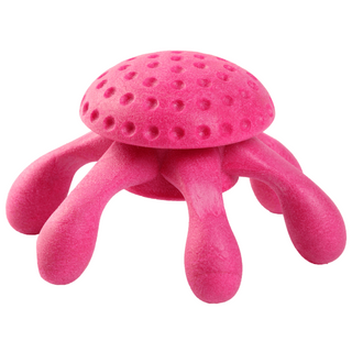 Jucarie pentru caini Kiwi Walker Caracatita Mini Pink 6cm