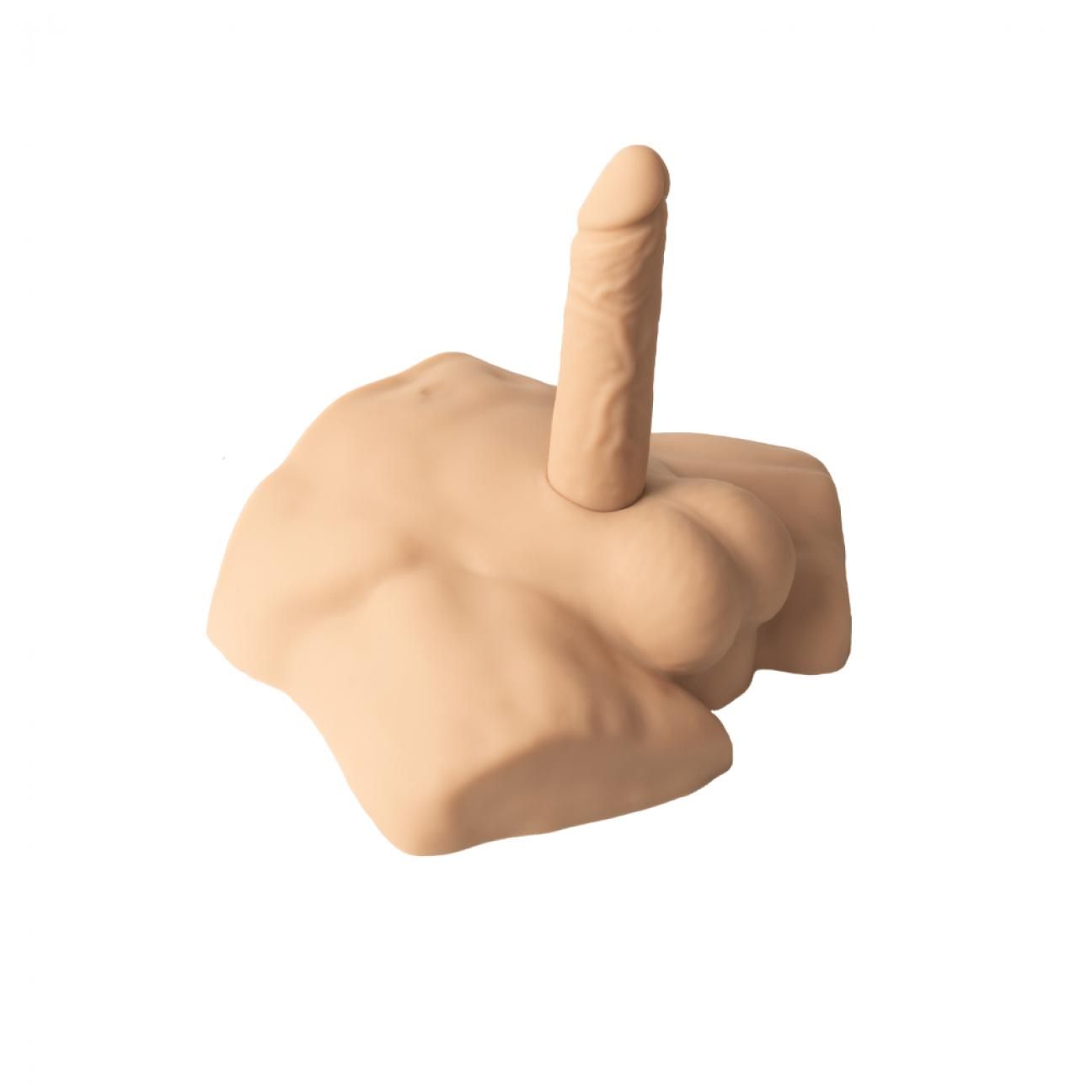 Muški torzo sa dildom: