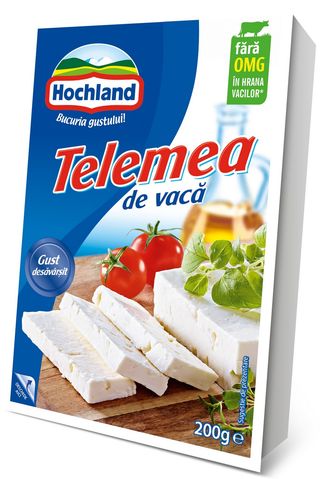 HOCHLAND  Brinza de vaca Telemea 200g