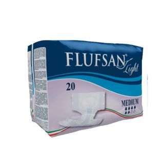 FLUFSAN ADULTS pelene za odrasle medium eco 40-70 kg 20 KOM | 8015013300209