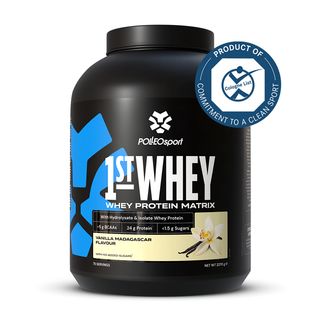 Polleo 1st Whey, 2,27 kg, Vanilla Madagascar