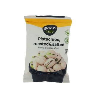 BRAIN CAFE Fistic prajit cu sare 120g