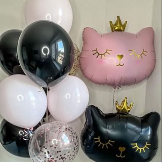 Buchet din baloane " Cat Princess x2 "
