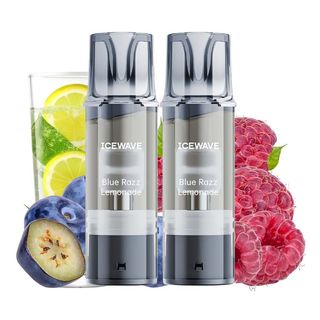 Cartus IceWave E1 Pod Blue Razz Lemonade 2ml 20mg [2 Bucati]