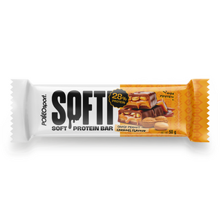Polleo Softi Protein Bar, 50 g, Choco Peanut Caramel 
