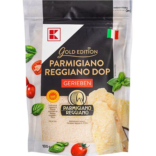 K-Gold пармезан regg. настърган 100 г