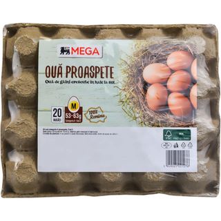 MEGA, Oua cod 2 marime M, 20 bucati (ID 23004)