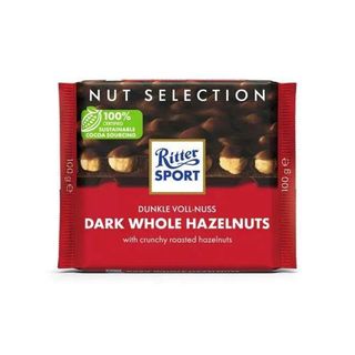 Ritter Čokolada Dark Whole Hazelnut 100g