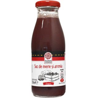 Gusturi romanesti, Suc de mere si aronia 250ml (ID 271)