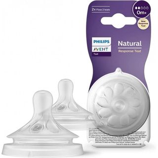 AVENT cucla natural response teat 0m+ 2 KOM | 8710103985099