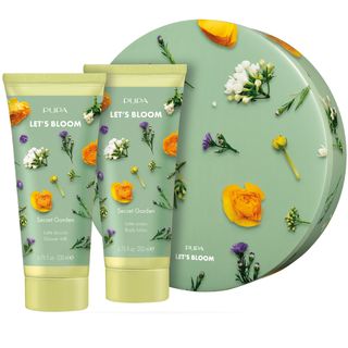 PUPA set let's bloom mlijeko za tuširanje 200 ml + losion za tijelo 200 ml secret garden | 8011607379590