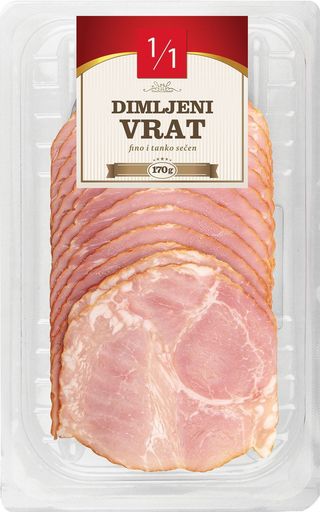 DIMLJENA PEČENICA 1/1 SLAJS 170G