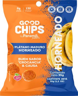 Paramo Chipsuri coapte crocant banane35g
