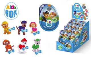 KIDS BOX Ou de ciocolata Cu cadou Paw Patrol 1buc 20g