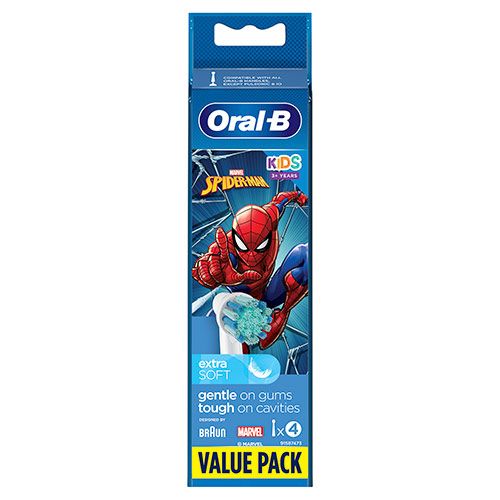 Oral-B резервна глава Kids 3+ Spiderman /опаковка